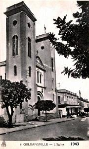 Orleansville - eglise - 1943
